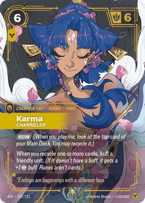 Karma, Channeler - 237/221