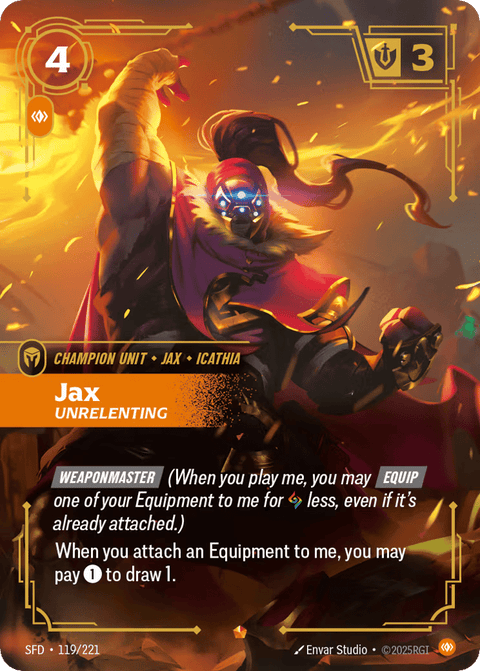 Jax, Unrelenting - 119/221