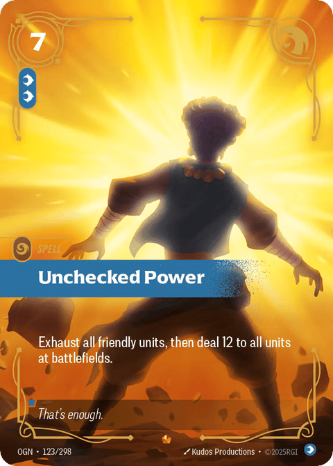 Unchecked Power - 123/298