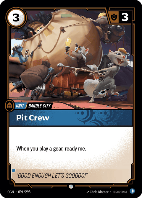 Pit Crew - 091/298