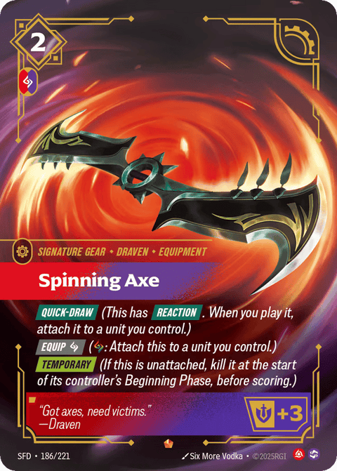 Spinning Axe - 186/221