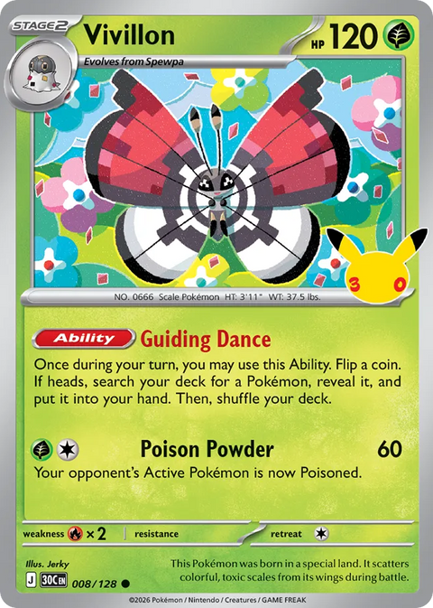 Vivillon - 008/128