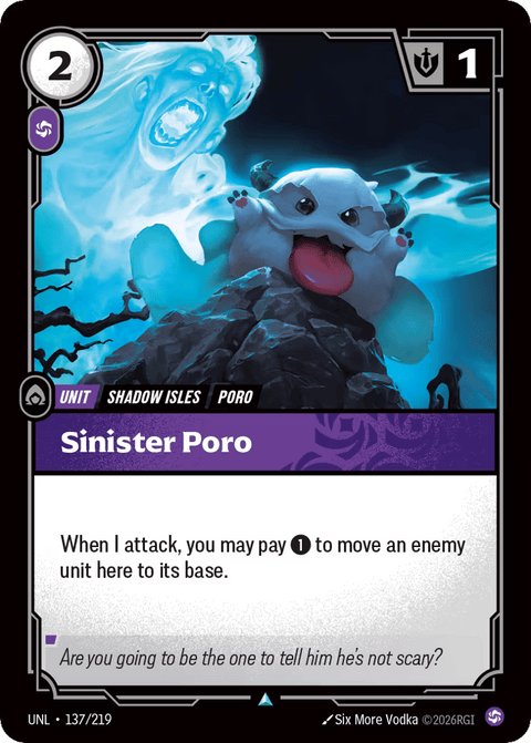Sinister Poro - 137/219