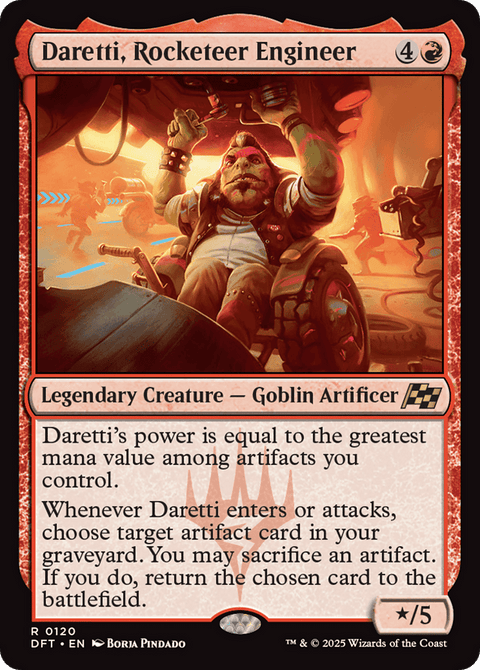 Daretti, Rocketeer Engineer - 120