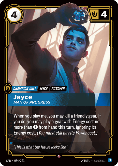 Jayce, Man Of Progress - 084/221