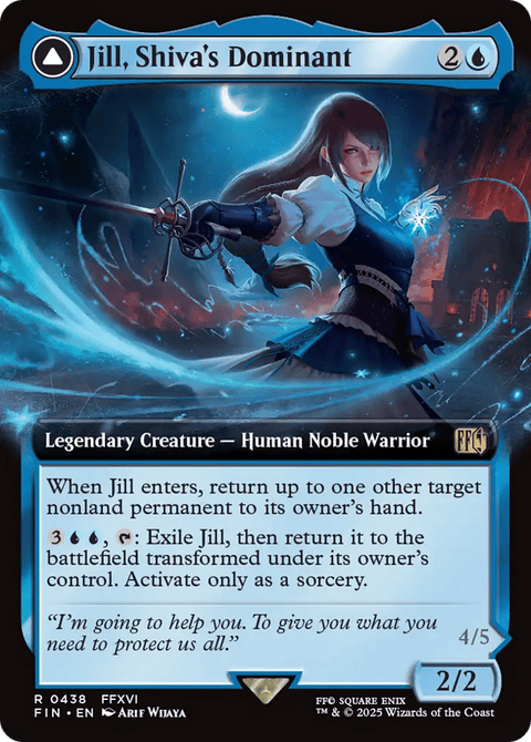 Jill, Shiva's Dominant // Shiva, Warden of Ice - 438