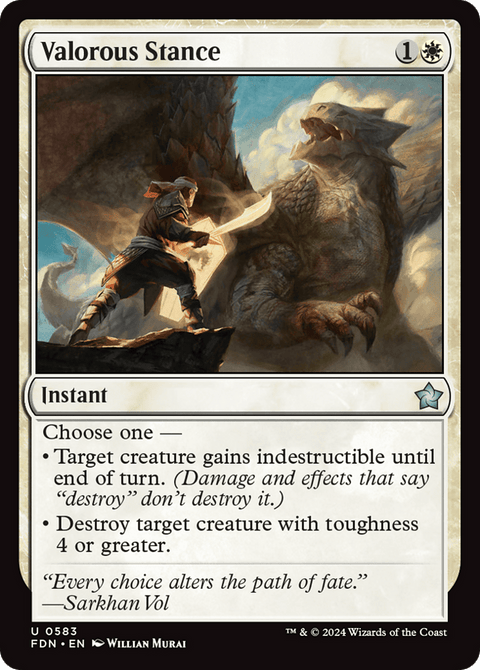 Valorous Stance - 583