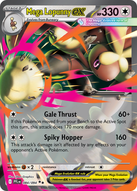 Mega Lopunny EX - 084/094