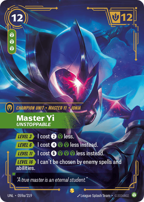 Master Yi, Unstoppable - 059a/219