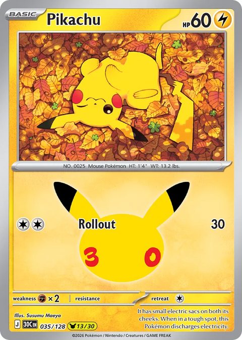 Pikachu - 035/128