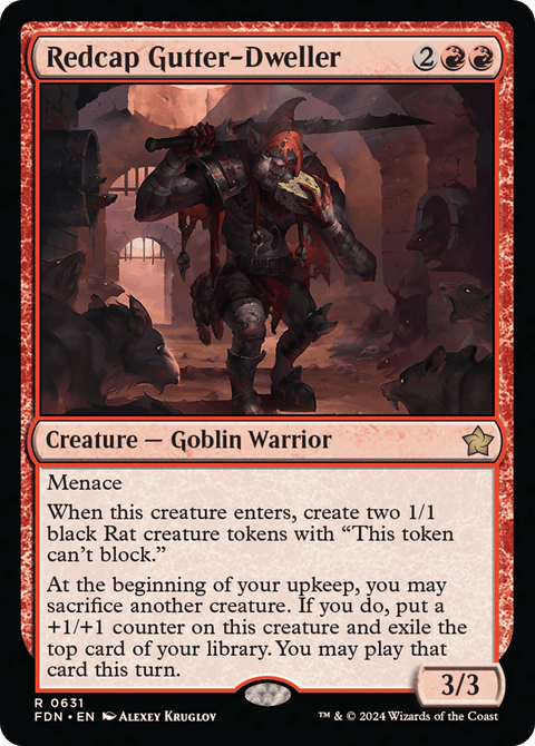 Redcap Gutter-Dweller - 631