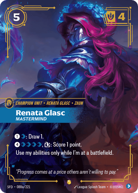 Renata Glasc, Mastermind - 088a/221