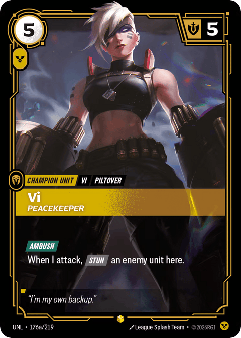 Vi, Peacekeeper - 176a/219