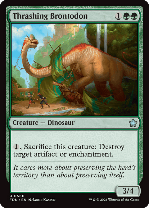 Thrashing Brontodon - 560