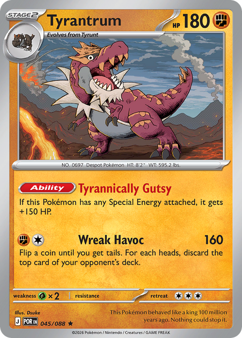 Tyrantrum - 045/088