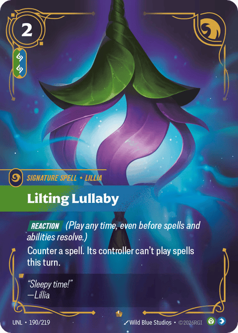 Lilting Lullaby - 190/219
