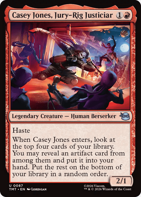 Casey Jones, Jury-Rig Justiciar - 87