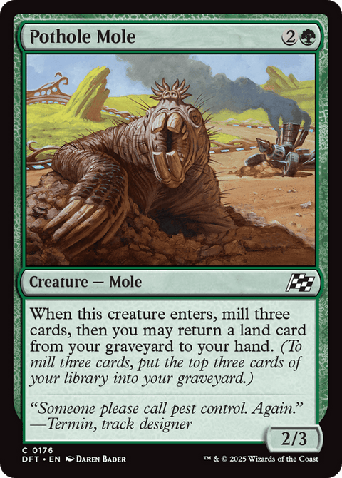 Pothole Mole - 176
