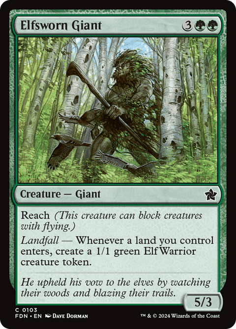 Elfsworn Giant - 103