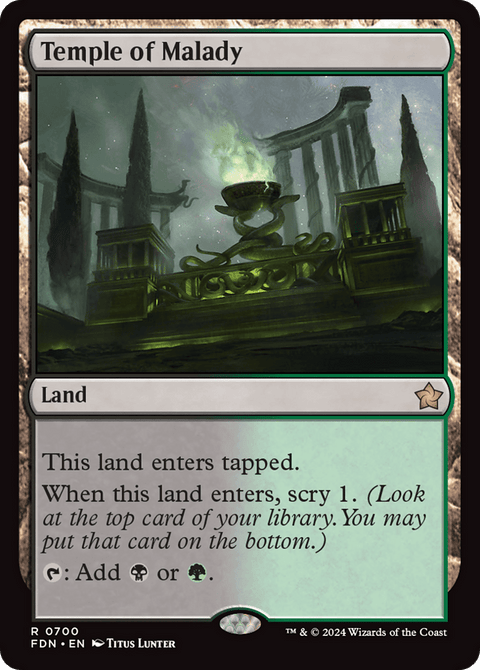 Temple of Malady - 700