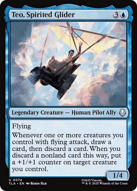 Teo, Spirited Glider - 74