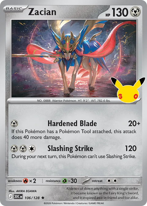 Zacian - 106/128