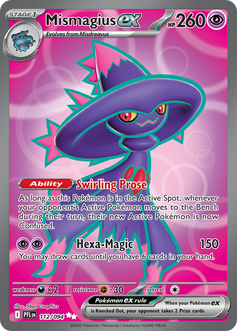 Mismagius EX - 112/094