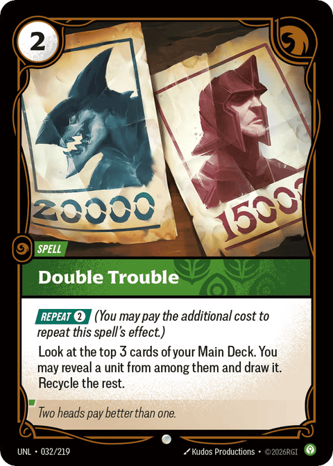 Double Trouble - 032/219