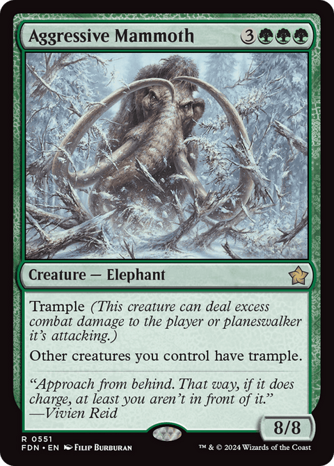 Aggressive Mammoth - 551