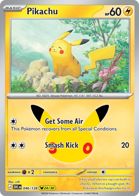 Pikachu - 046/128