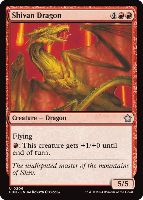 Shivan Dragon - 206