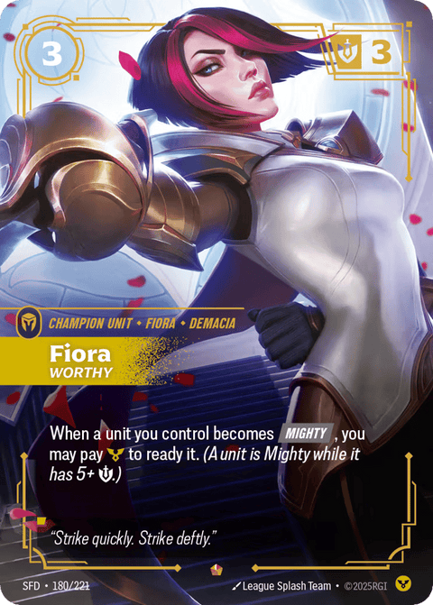 Fiora, Worthy - 180/221
