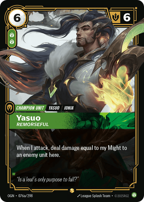 Yasuo, Remorseful - 076a/298