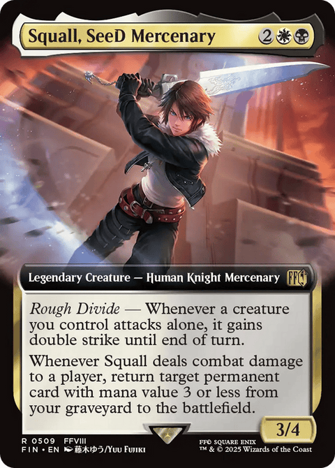 Squall, SeeD Mercenary - 509