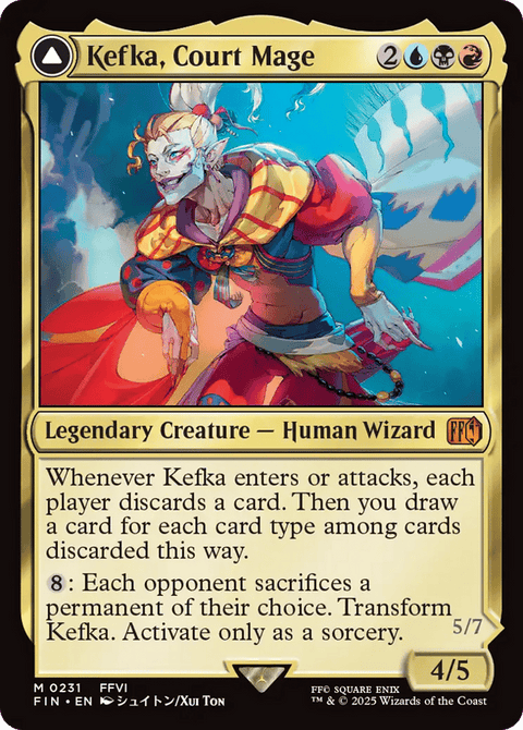 Kefka, Court Mage // Kefka, Ruler of Ruin - 231