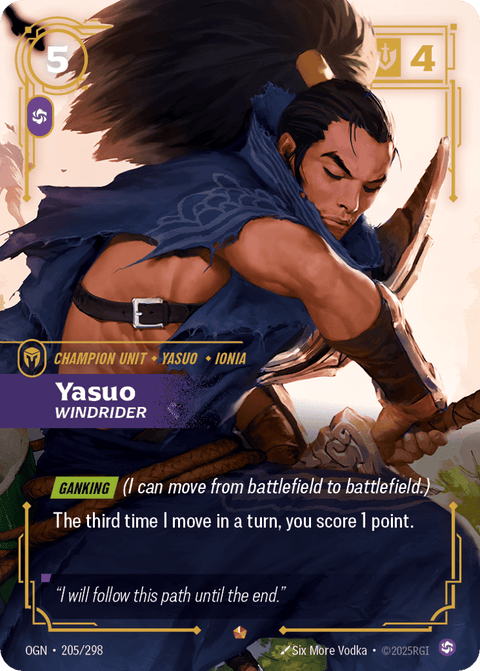 Yasuo, Windrider - 205/298