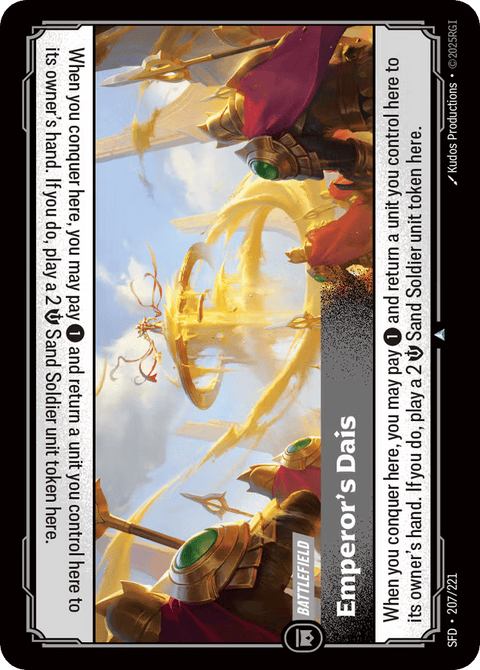 Emperor's Dais - 207/221
