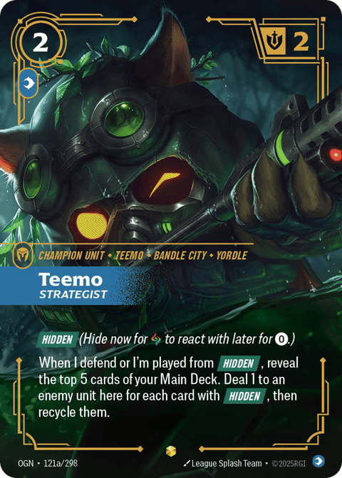 Teemo, Strategist - 121a/298