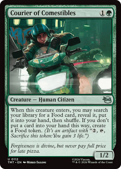 Courier of Comestibles - 112