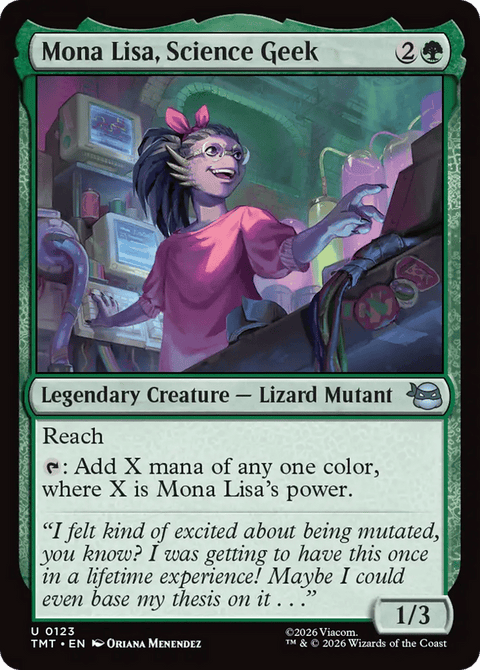 Mona Lisa, Science Geek - 123