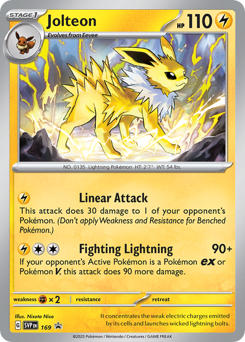 Jolteon - SVP169
