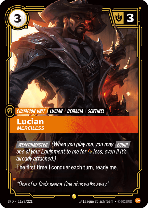 Lucian, Merciless - 113a/221