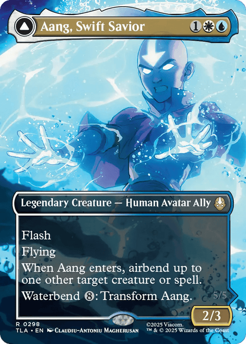 Aang, Swift Savior // Aang and La, Ocean's Fury - 298
