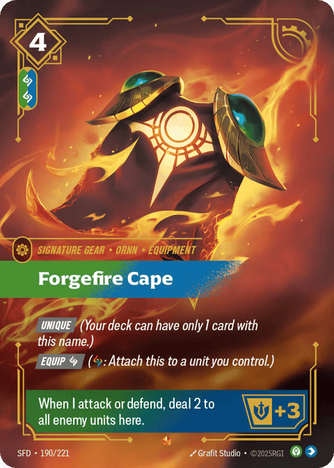 Forgefire Cape - 190/221