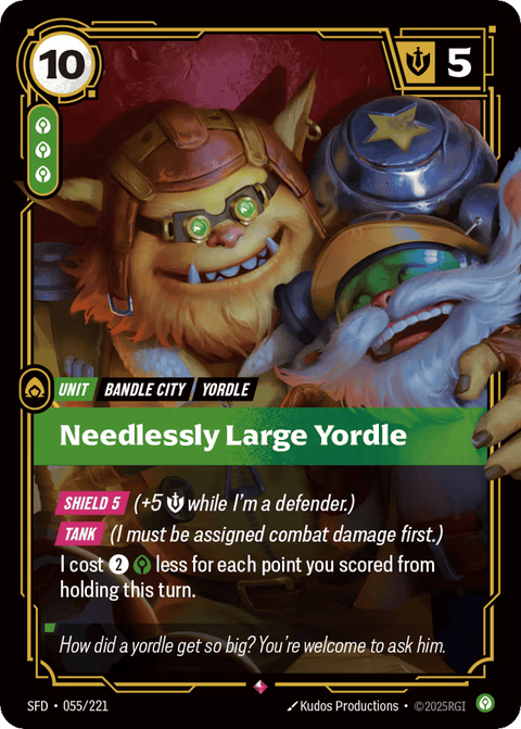 Needlessly Large Yordle - 055/221