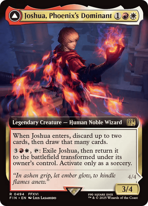 Joshua, Phoenix's Dominant // Phoenix, Warden of Fire - 494