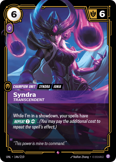 Syndra, Transcendent - 146/219