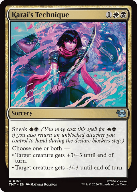 Karai's Technique - 152