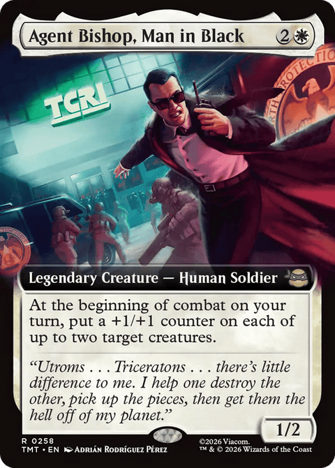 Agent Bishop, Man in Black - 258