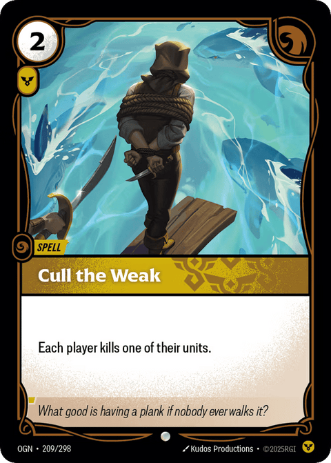 Cull The Weak - 209/298